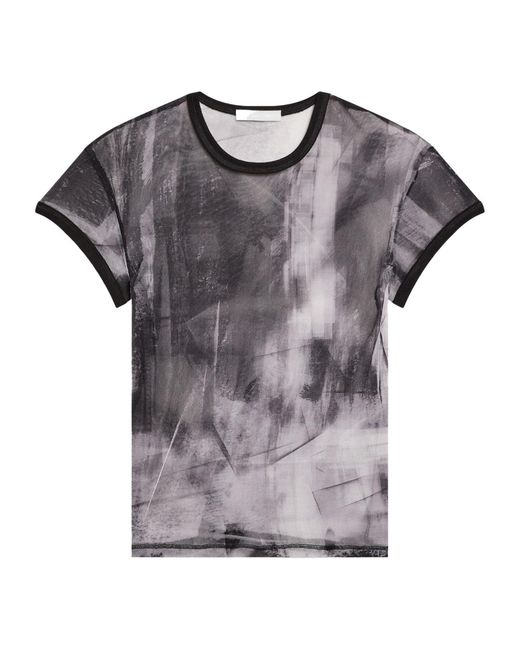 Helmut Lang Gray Slim-Fit T-Shirt