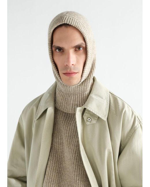 Lemaire Natural Balaclava for men