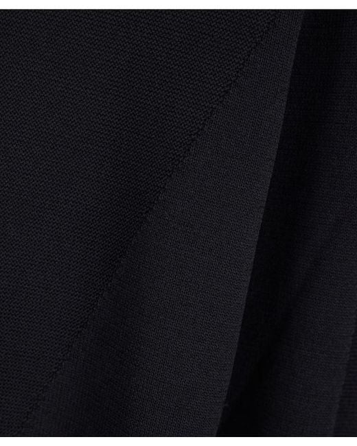 ARMANI EXCHANGE Blue Regular Fit Cardigan Knitted Recycled Viscose And Nylon
