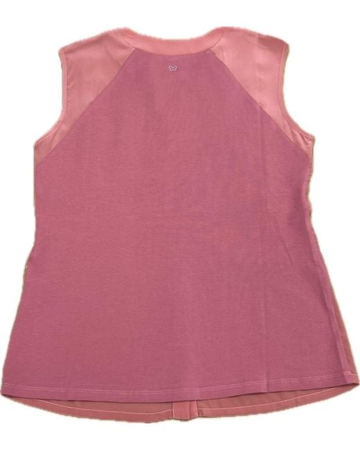 Max Mara Red Sleeveless Tops