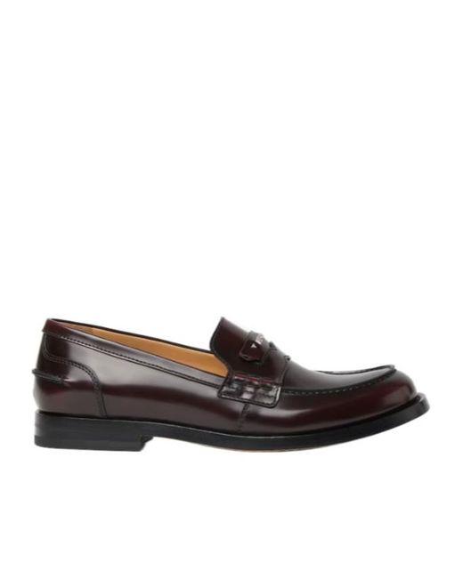 Fendi Brown Ateneo Loafers for men