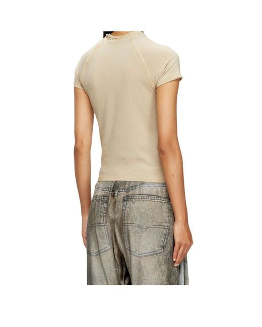 DIESEL White Logo T-Shirt