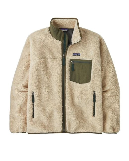 Patagonia Green Classic Retro X Fleece Jacket for men