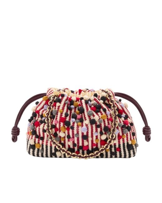 Loewe Red X Albers Medium Flamenco Purse