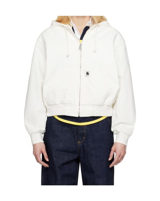 Carhartt White W' Og Active Jacket