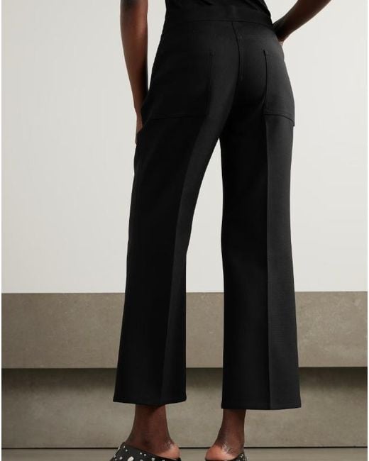 Jil Sander Black Nine-Cent Bell Bottoms