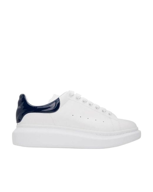McQueen White Oversized Low-Top Sneakers for men