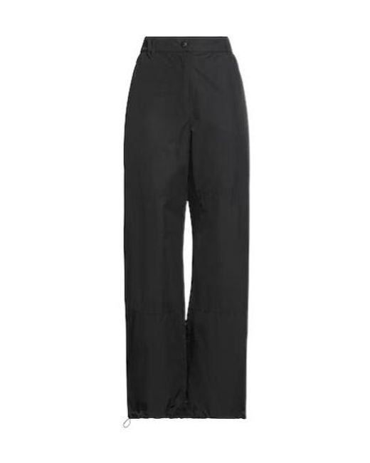 Weekend by Maxmara Black Wide-Leg Trousers