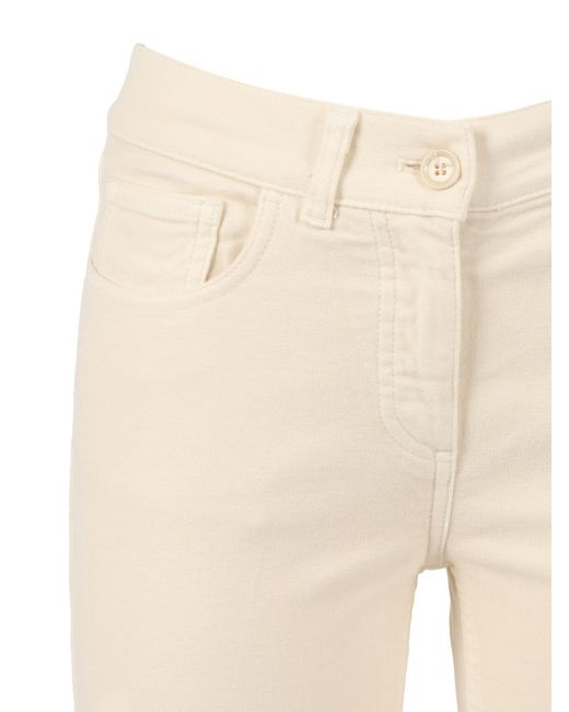 Aspesi Natural Mid-Rise Straight-Leg Trousers