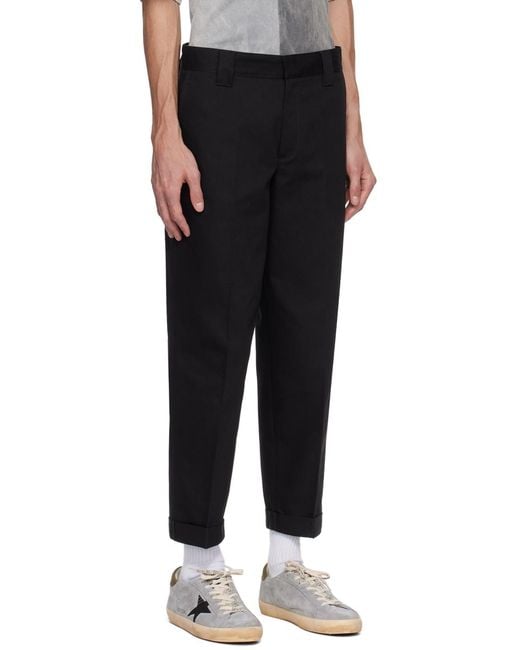 Golden Goose Deluxe Brand Black Tailored Straight-Leg Pants for men
