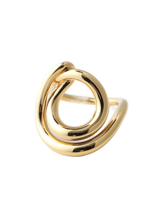 Charlotte Chesnais Metallic Irregular Ring