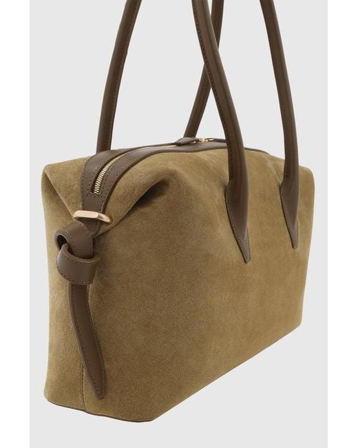 Yuzefi Metallic Brioche Duffle
