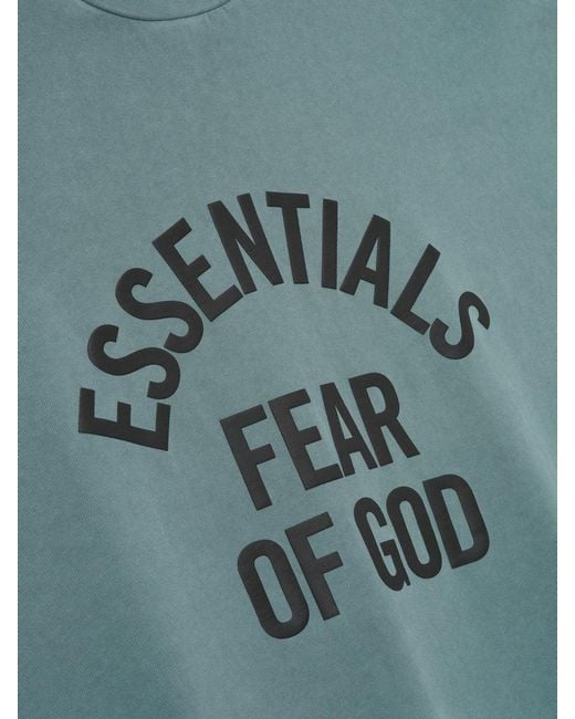 Fear Of God Blue Campus 90S Long Sleeve T-Shirt for men