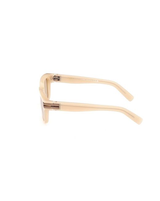 Zegna Pink Full Frame Sunglasses for men