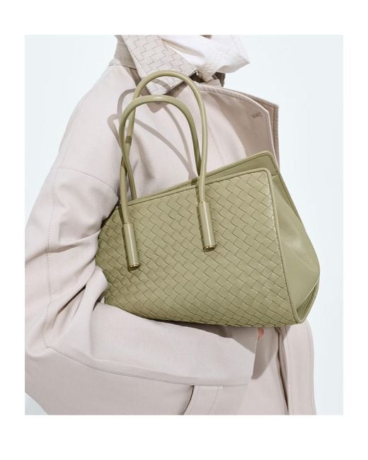 Bottega Veneta Metallic Small Barbara Tote