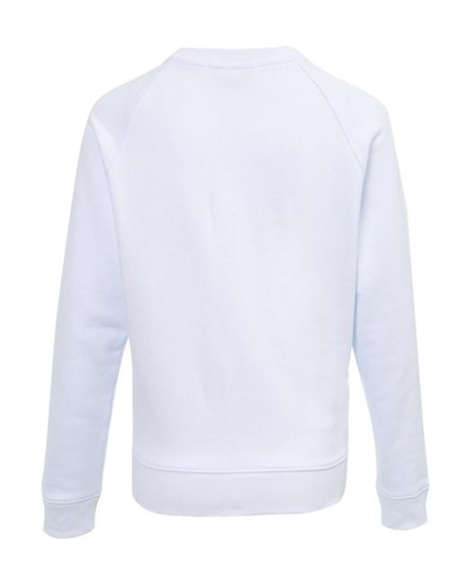 MSGM White Logo Hoodie