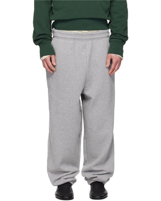 Entire studios Gray Elasticated Cuff Joggers for men