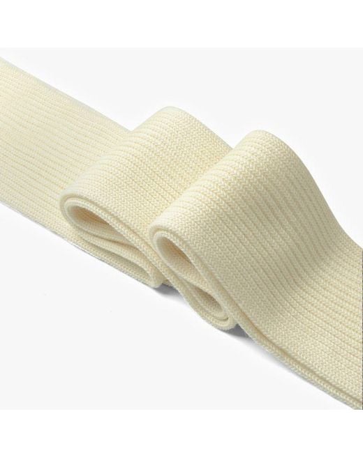 Andersen-Andersen White Logo Detail Scarf for men