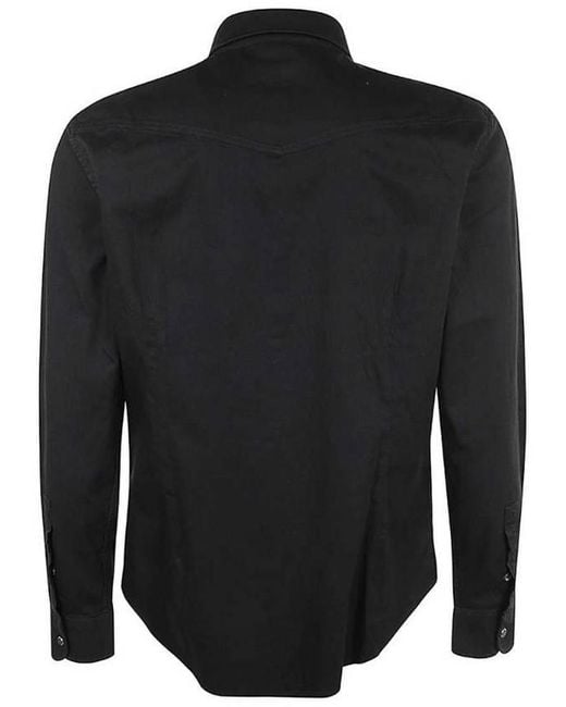 Dondup Black Shirt for men