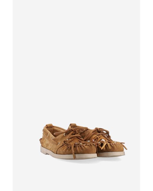 Golden Goose Deluxe Brand Brown Cruise Fringed Loafers