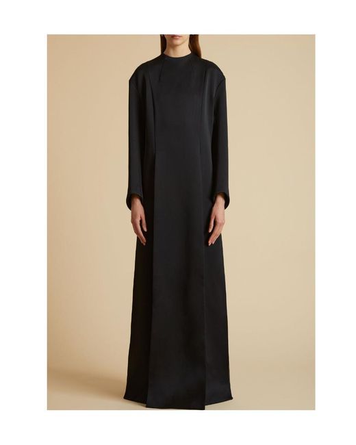 Khaite Black The Clete Maxi Dress