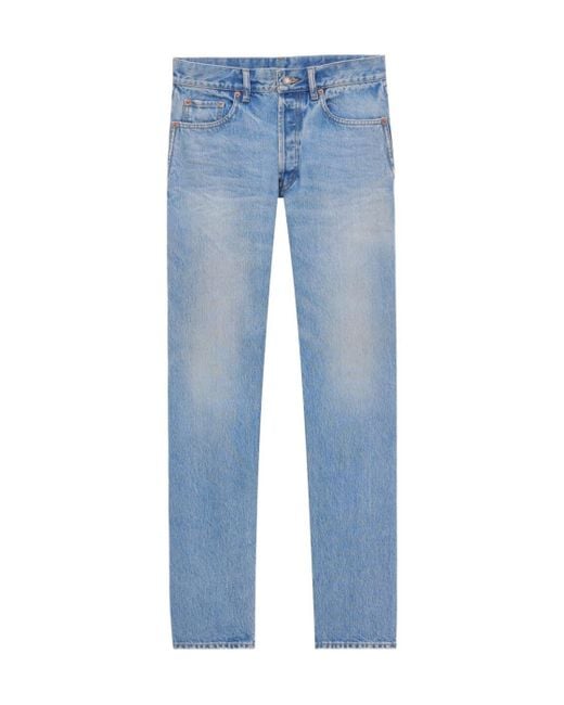 Saint Laurent Blue Mick Long Jeans for men