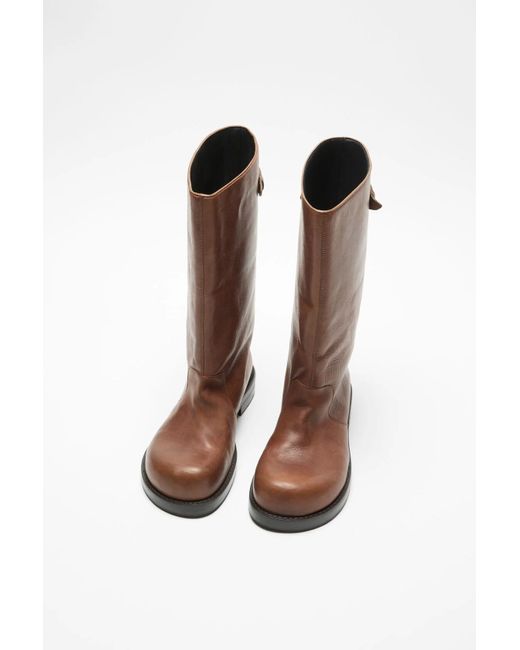 Acne Brown Beshay Saian Boots