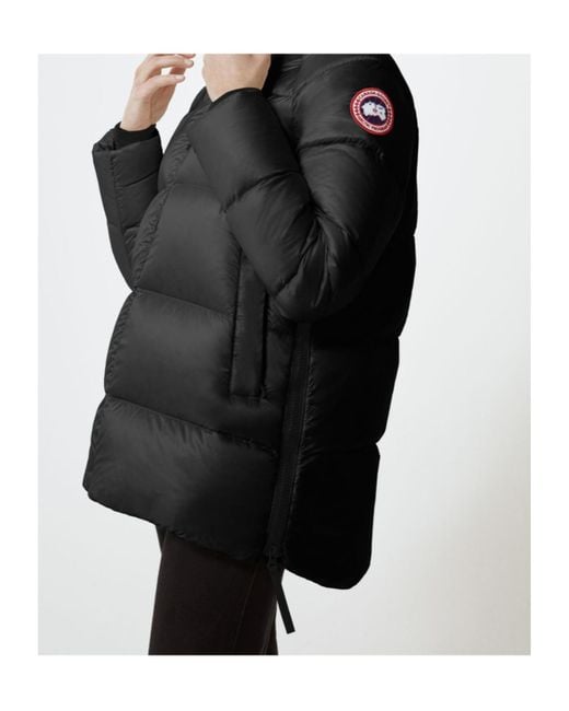 Canada Goose Black Cypress Puffer Hooded Jacket