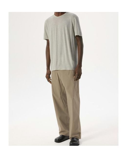 Veilance Gray Frame Short-Sleeve T-Shirt for men