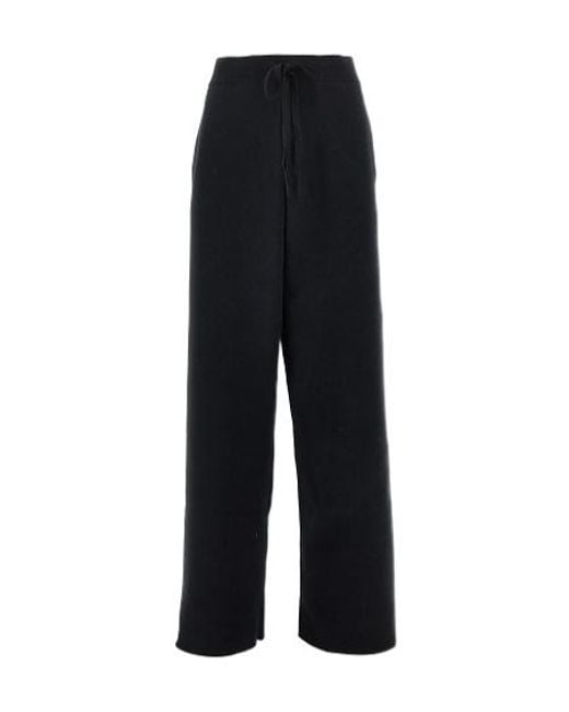 Entire studios Black Drawstring Casual Pants