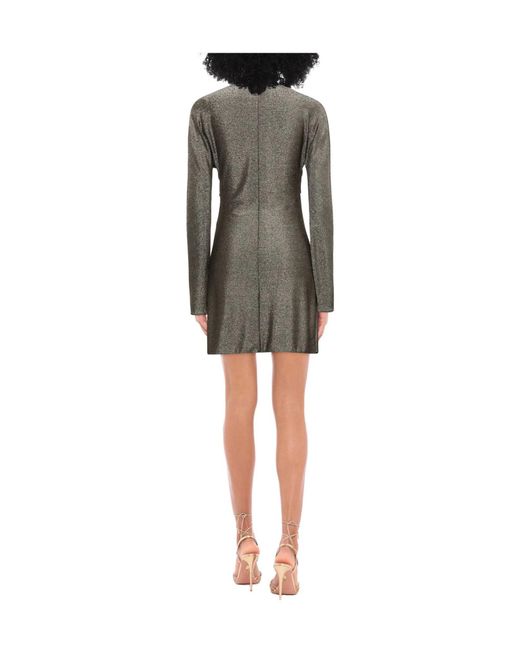Saint Laurent Gray Short Dresses