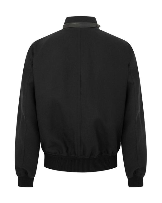 Tom Ford Black Harrington Jacket for men