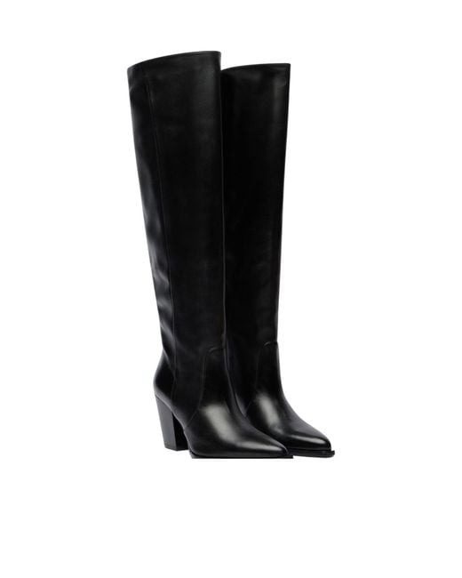 Stuart Weitzman Black Jolene Boot