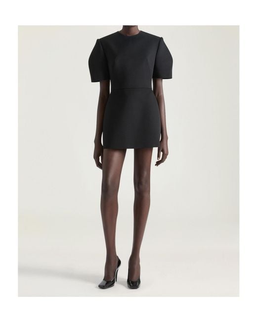 Givenchy Black Cocoon Mini Dress