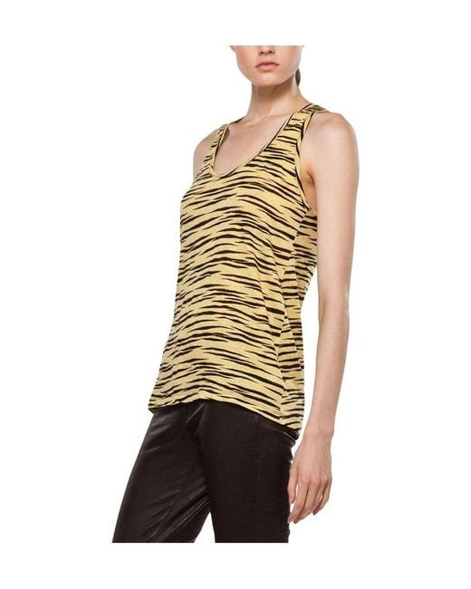 Proenza Schouler Natural Logo Printed Vest