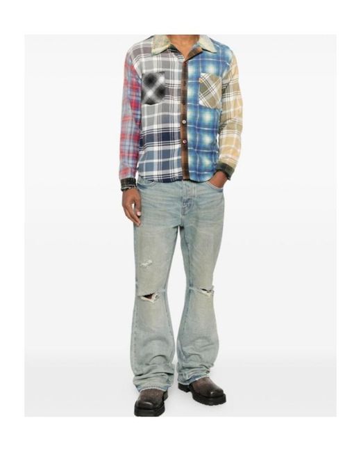GALLERY DEPT. Blue Long Sleeve Shirt for men