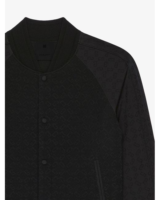 Givenchy Black Panelled Button-Up Jacket for men