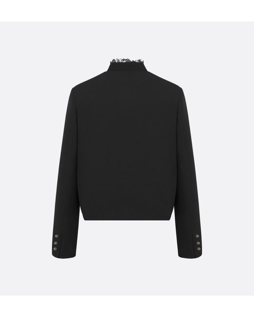 Dior Black Cropped Jacket