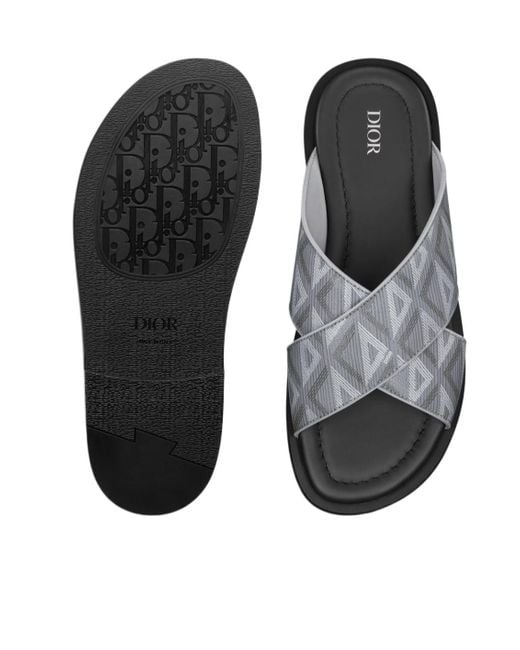 DIOR☆25SS Alias クラシック ロゴ サンダル MENS BLACK Dior Alias Sandal Black Men's - 3SA134ZPP H900 - US