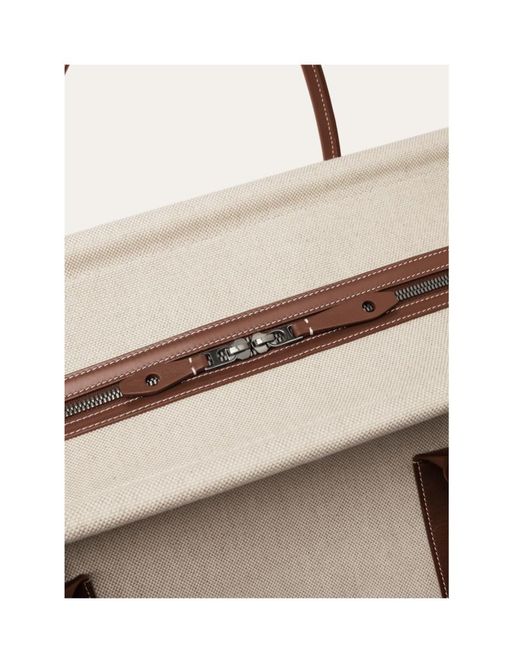 Loro Piana Multicolor Loom Weekender Bag L42 for men
