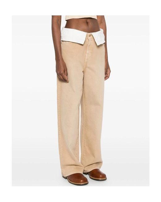 7 For All Mankind Natural Belt Loop Jeans