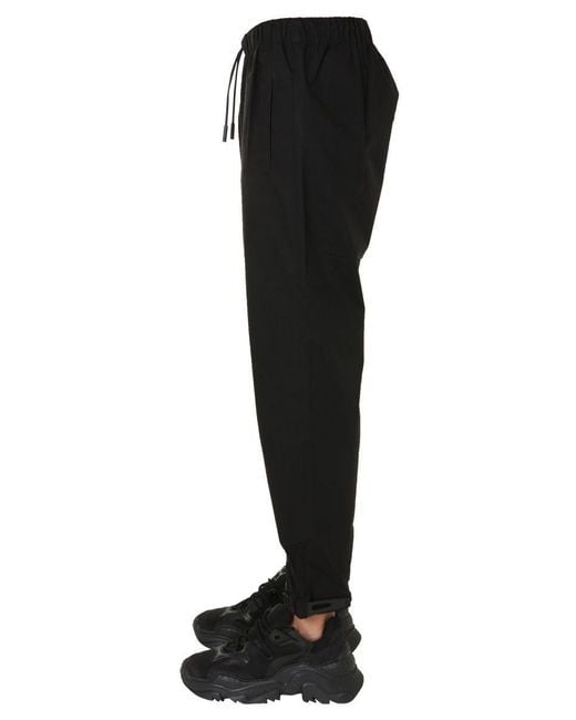 Marcelo Burlon Blue Two-Color Sweatpants for men