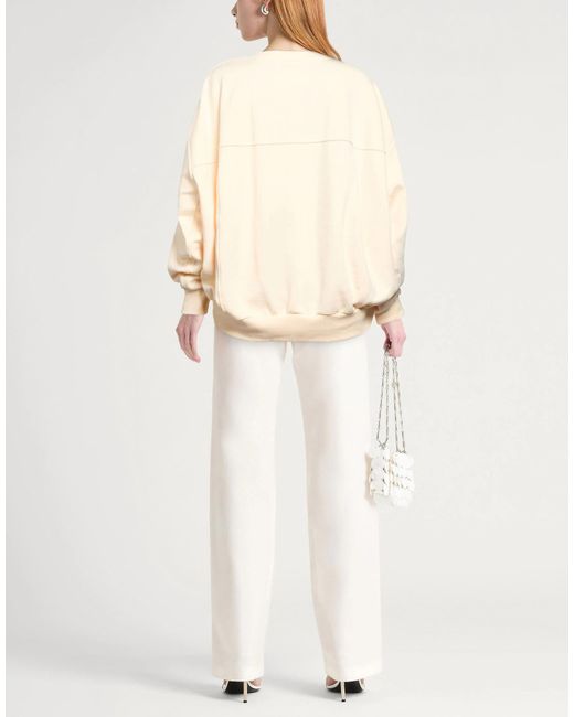 Marni Natural Versatile Solid Color Sweatshirt