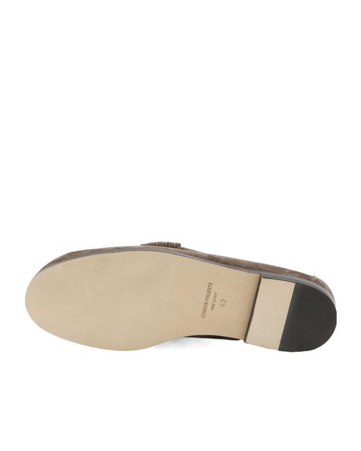 Common Projects Brown Almond Toe Loafers for men
