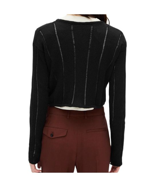 Ann Demeulemeester Black Jacklin Cardigan