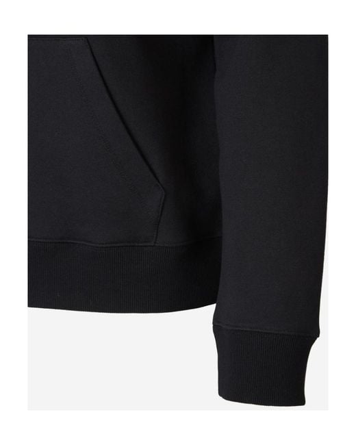 Valentino Black Vltn Printed Zipped Hoodie for men