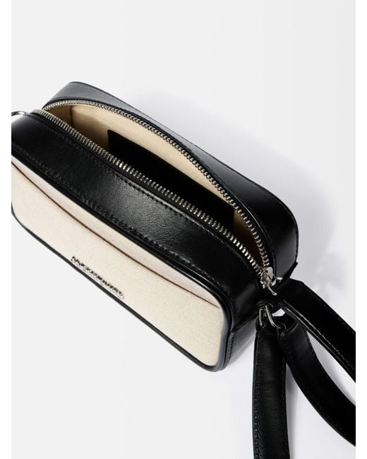 Jacquemus Black Zipper Shoulder Bag for men