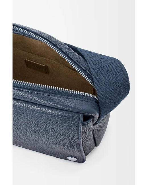 Loewe Blue Medium Pebble Messenger Bag for men