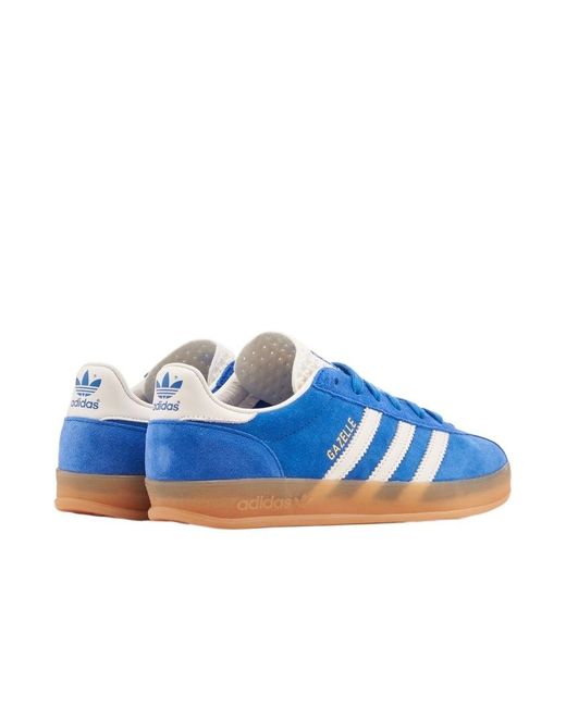 Adidas Blue Originals Gazelle Indoor Shoes for men
