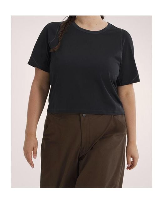 Arc'teryx Black Rula Crew-Neck Short-Sleeve T-Shirt